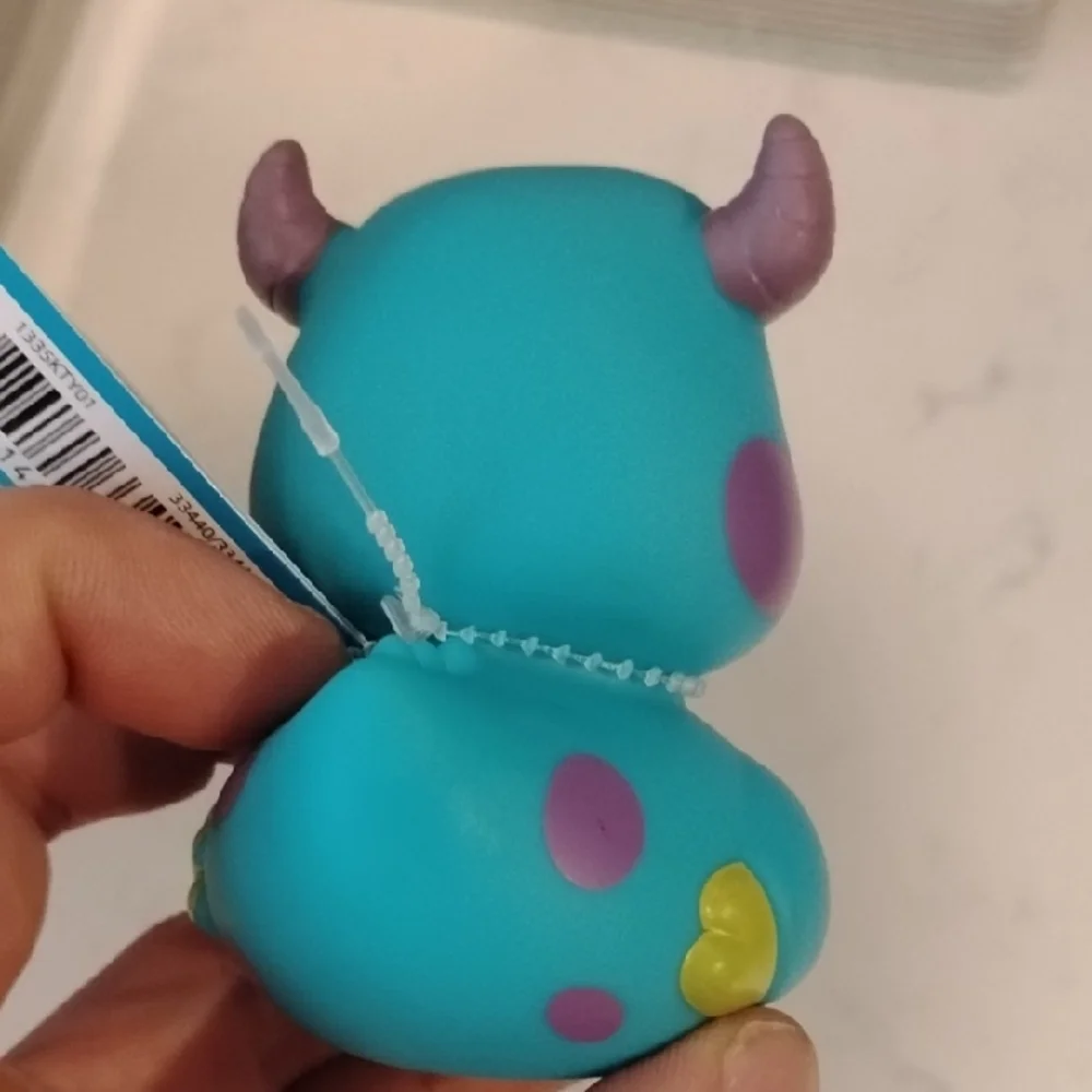 Disney Blue and Purple Sulley-Inspired Duck